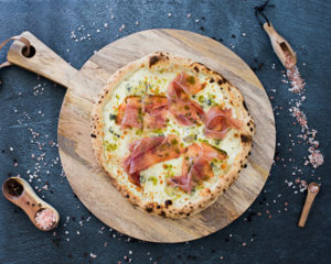 Pizza au Gorgonzola Deyme
